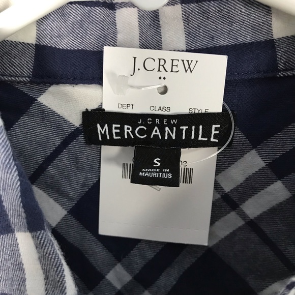 J. Crew Flannel Plaid Button-down shirt - Picture 5 of 8